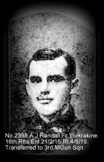 RANDALL, Arthur James - 2398