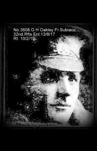 OAKLEY, George Henry - 3608