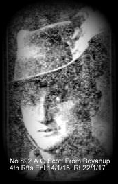 SCOTT, Albert George - 892