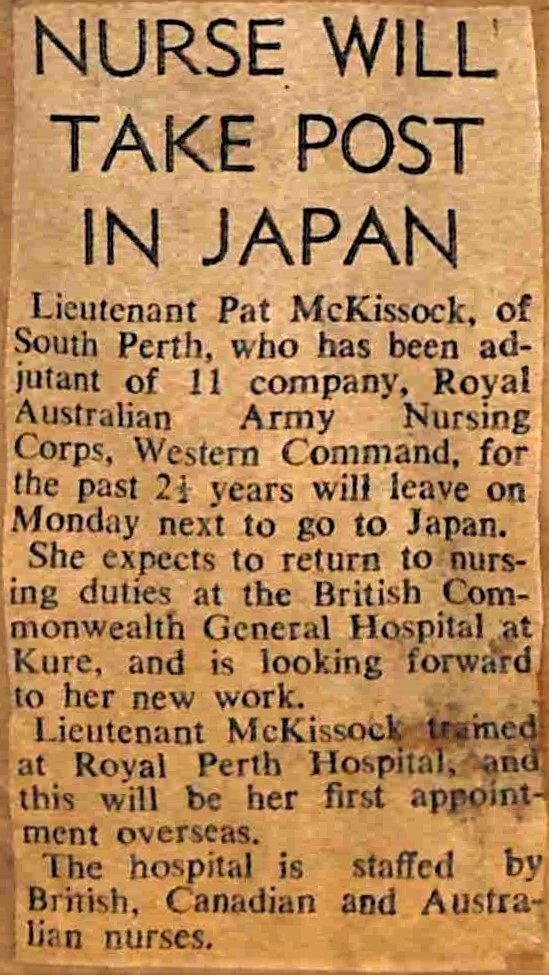 1953 Pat McKissock