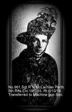 McLACHLAN, Robert Neil - 961