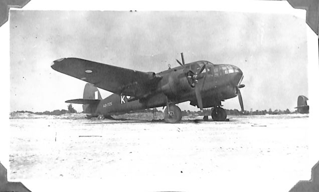 Beaufort bomber converted to freight carrier
