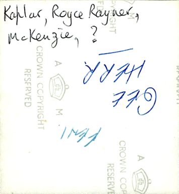 Kaplar, Royce Raynor, McKenzie, ?