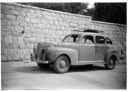 Ford V8 De Supe used while I was driving for Major Harrison in Palestine