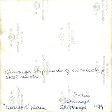 Chiringa strip made of interlocking steel mesh