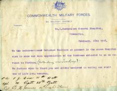 6499 Frederick John Cox, 11th Battalion; 757 William Pratt, 28th Battalion