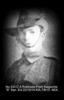 ROBINSON, Charles Archibald - 333