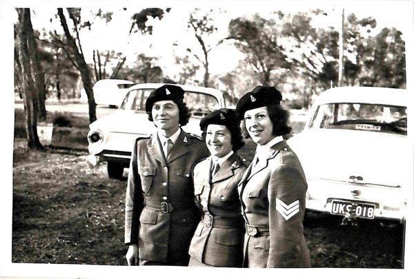 1965 Annual Camp at Northam, Sisters Mears, Wright and Cane