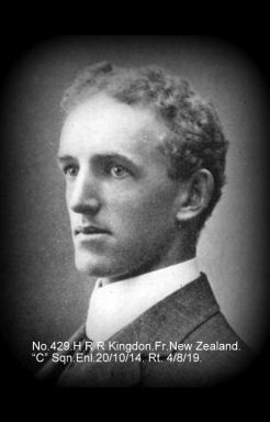 KINGDON, Henry Rodney Robert - 429, W70905