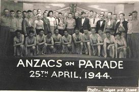 Hohenfals Stalag 383 - Anzacs on Parade25 Apr 1944.jpg