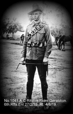 RITCHIE, Alfred Cossack - 1041