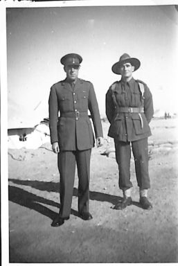 Brigadier Strutt and his batman(Chook Farrell)