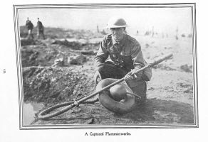 Page 125: A captured flammenwerfer.