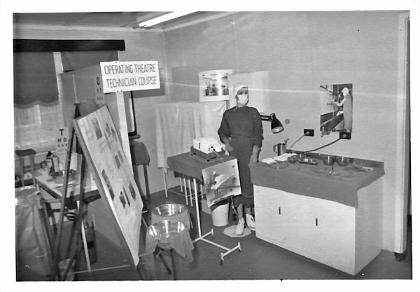 RAANC 70th Birthday Celebrations, Operating Theatre Technician Nurse display