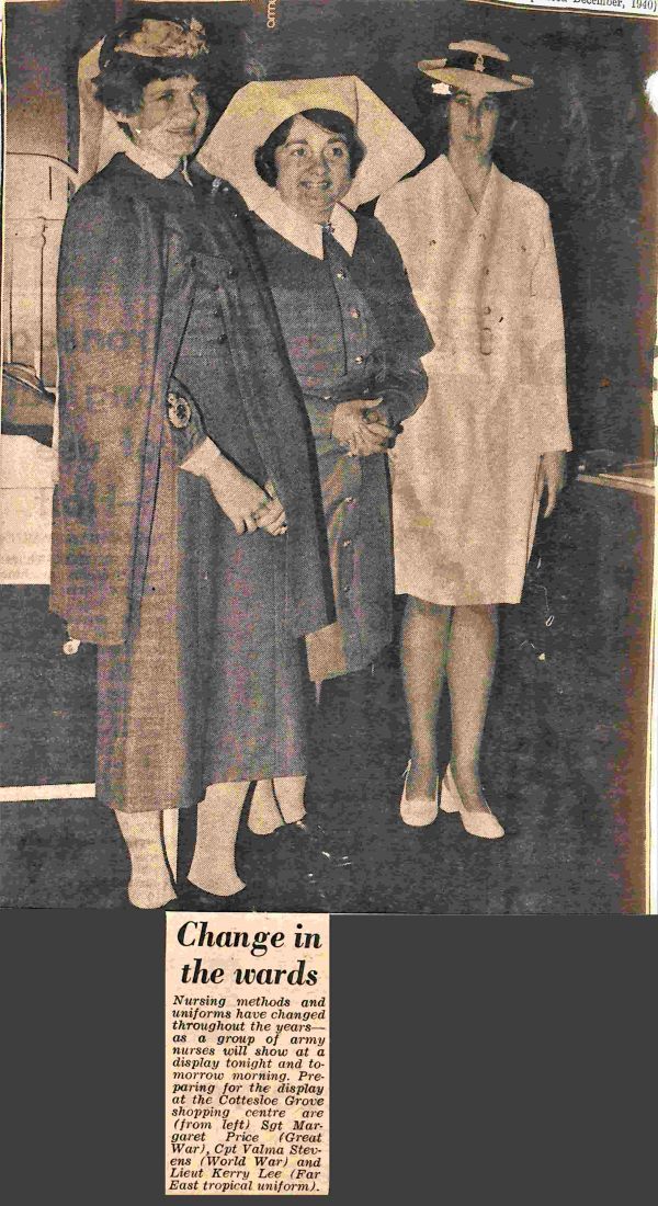 1975 Fashion Parade at Grove Shopping Centre, Margaret Price, Valma Stevens, Kerry Lee