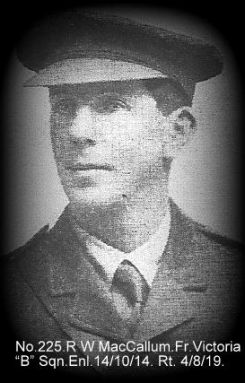 MacCALLUM, Reginald William - 225
