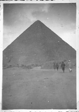 one of the pyramids in Cairo