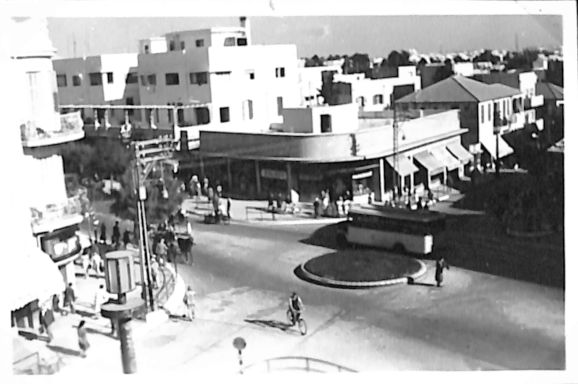 intersection of Allenby and Jaffa Roads in Tel-Aviv