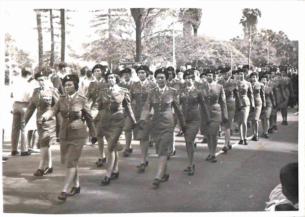 1967 April, Anzac Day Parade, Ethel Baxter, Dot Goodrick