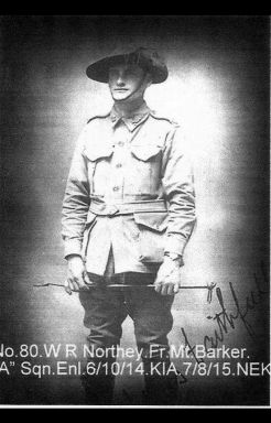 NORTHEY, William Reginald Eustace - 80