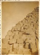 close up of the pyramid