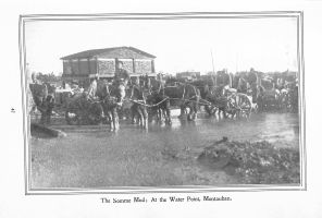 Page 47: The Somme mud: at the water point, Montauban.