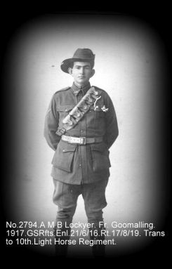 LOCKYER, Alfred Malcolm - 2794