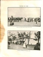 Visitors in Camp. A scene near Perth during the South African War. A corner of Blackboy Hill Camp in 1915.