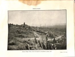 Messines Ridge, France, after the capture of Australians in June, 1917.