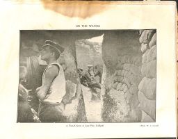 A trench scene at Lone Pine, Gallipoli