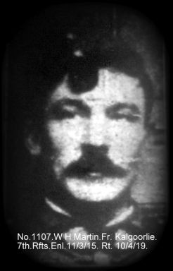 MARTIN, William Henry Rudolph - 1107