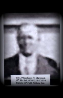 WAUCHOPE, James - 1937