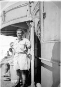 on board the Latona coming out of Tobruk