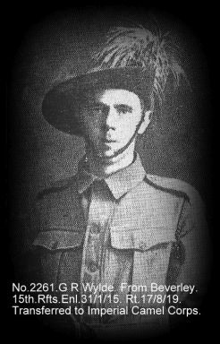 WYLDE, George Robert - 2261