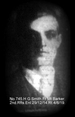 SMITH, Harold George - 745