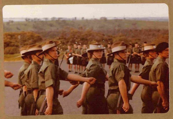 1979 14 new nurses at the Recruitment Camp