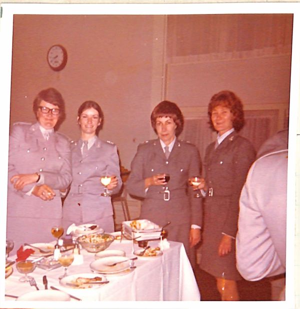 69th Birthday Celebration, Lt Wagner, Lt Taylor, Lt Ghent, WO2 Howells