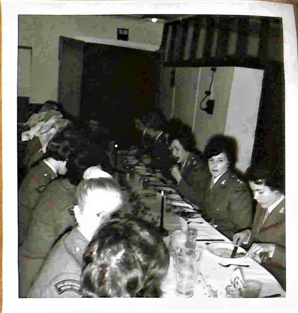 1961 Dining in camp