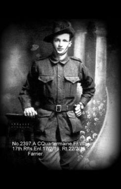 QUARTERMAINE, Arnold Charles Nicholas - 2397