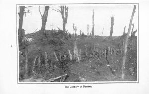 Page 29: The cemetery at Pozieres.