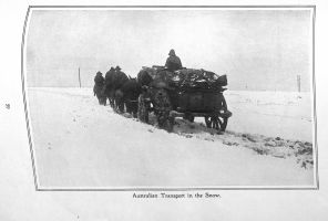 Page 59: Australian transport in the snow.