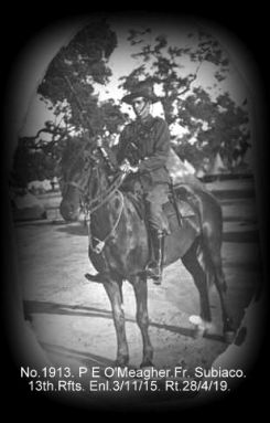 O'MEAGHER, Percy Edgar - 1913