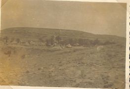 the staging camp where convalescents are sent from the hospital before being sent out to their Units again