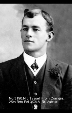 TASSELL, Norman John Leslie - 3196