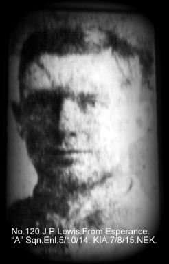 LEWIS, John Percival - 120