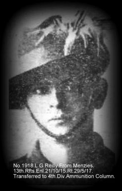 REILLY, Leslie George Leo - 1918