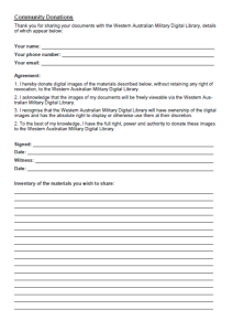 WAMDL Donor Form