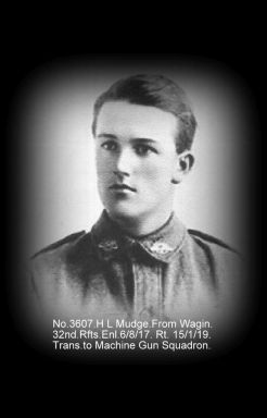 MUDGE, Herbert Lewis - 3607