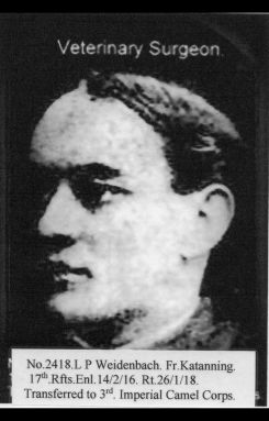 WEIDENBACH, Leo Percy - 2418
