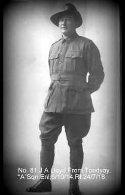 LLOYD, Joseph Albert - 81